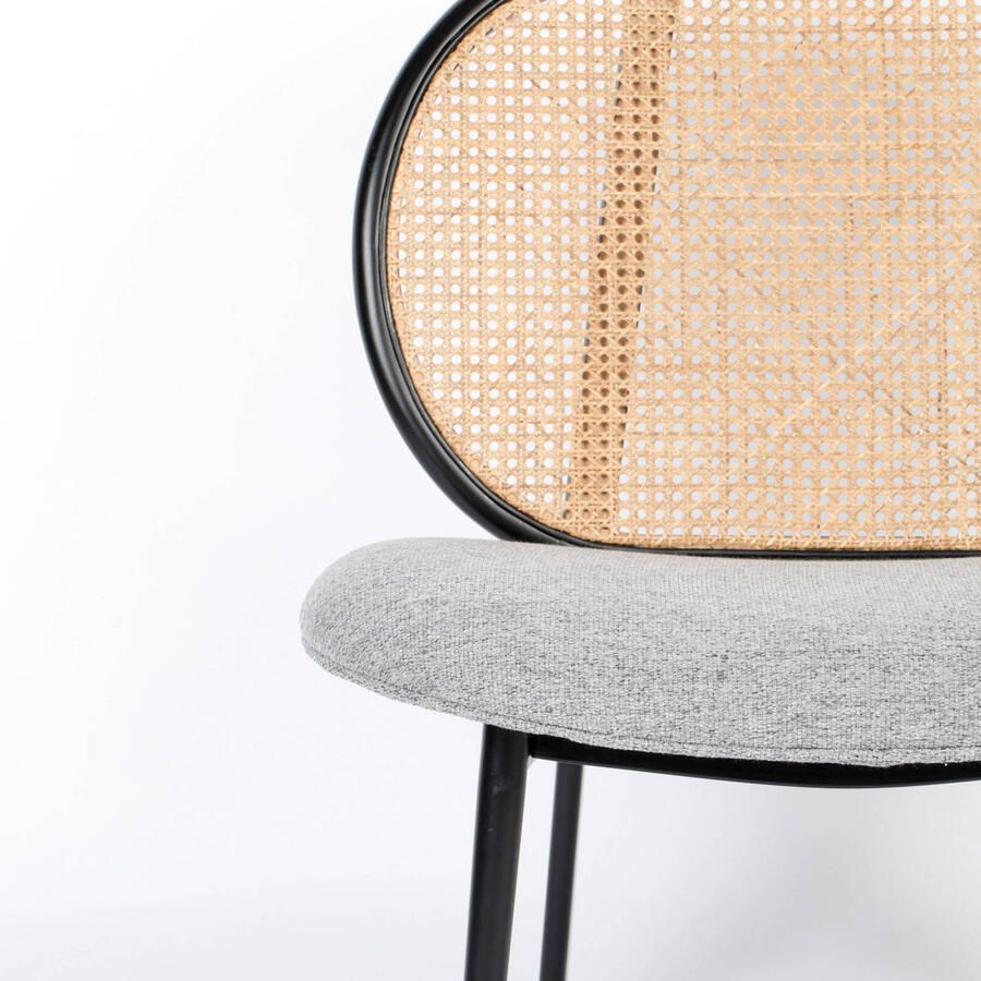 Zuiver | Fauteuil Spike Natural Grey | Zitmeubels woonkamer | Fauteuil