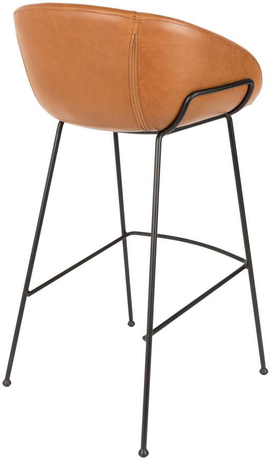 Zuiver Feston Barkruk 76 cm Bruin Set van 2