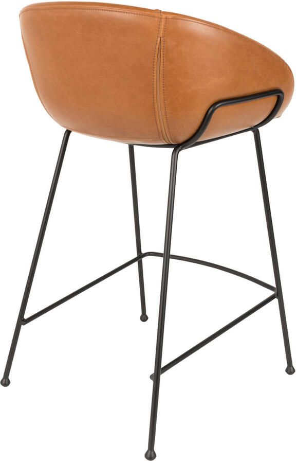 Zuiver Feston Counter Barkruk 65 cm Bruin Set van 2 - Foto 3