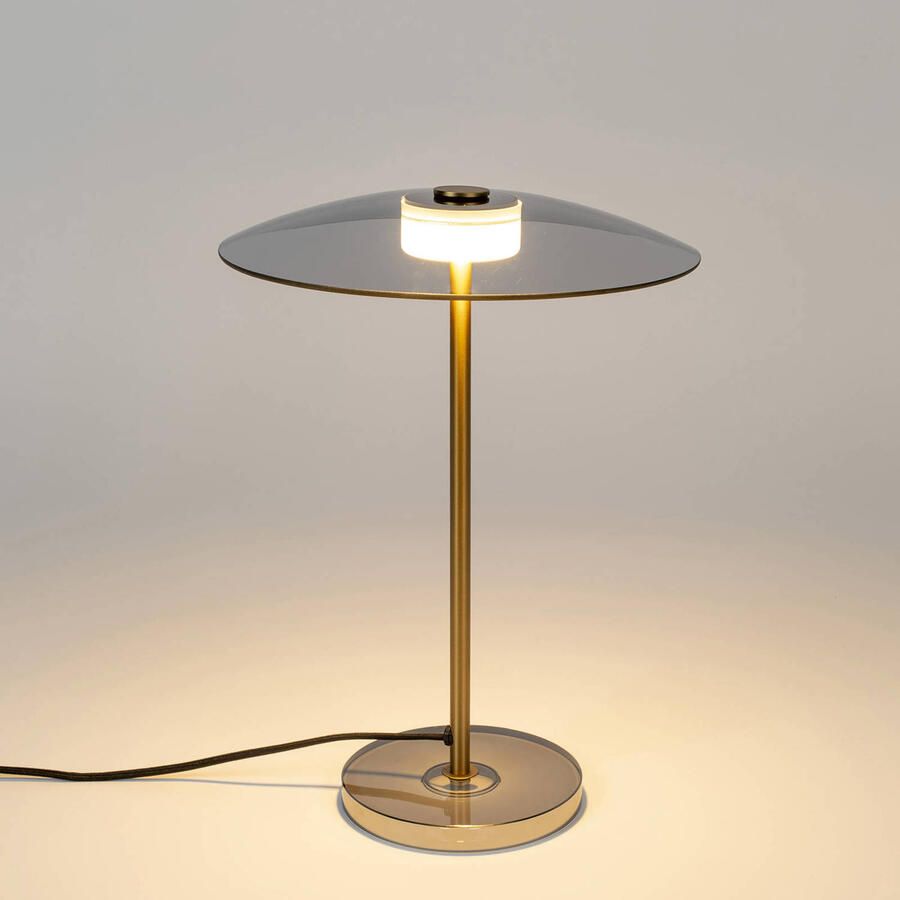 Zuiver Tafellamp Float Glas 42 cm Goud - Foto 4