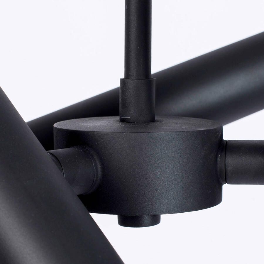 Zuiver Hanglamp Hawk 6-lamps Zwart