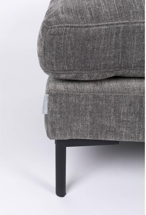 Zuiver | Hocker Summer Anthracite | Zitmeubels woonkamer | Hocker - Foto 3