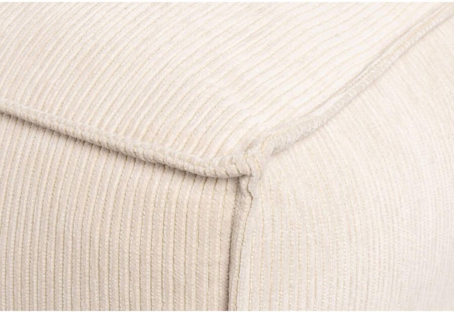 Zuiver | Bank Fat Freddy Rib Links Natural | Zitmeubels woonkamer | HoekbankModulaire banken