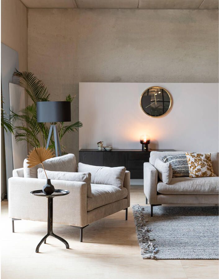 Zuiver | Loveseat Summer Latte | Zitmeubels woonkamer | 1 5-zitsbankLoveseat