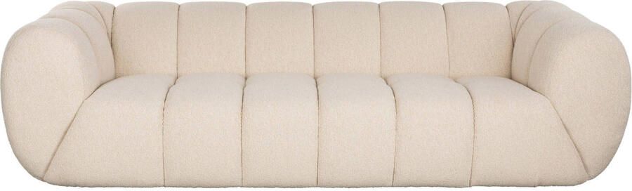 Zuiver 3-zitsbank Melt beige