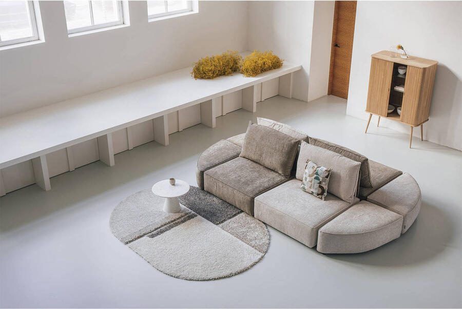 Zuiver modulair bankelement (1 5-zits met rug) Hunter - Foto 3