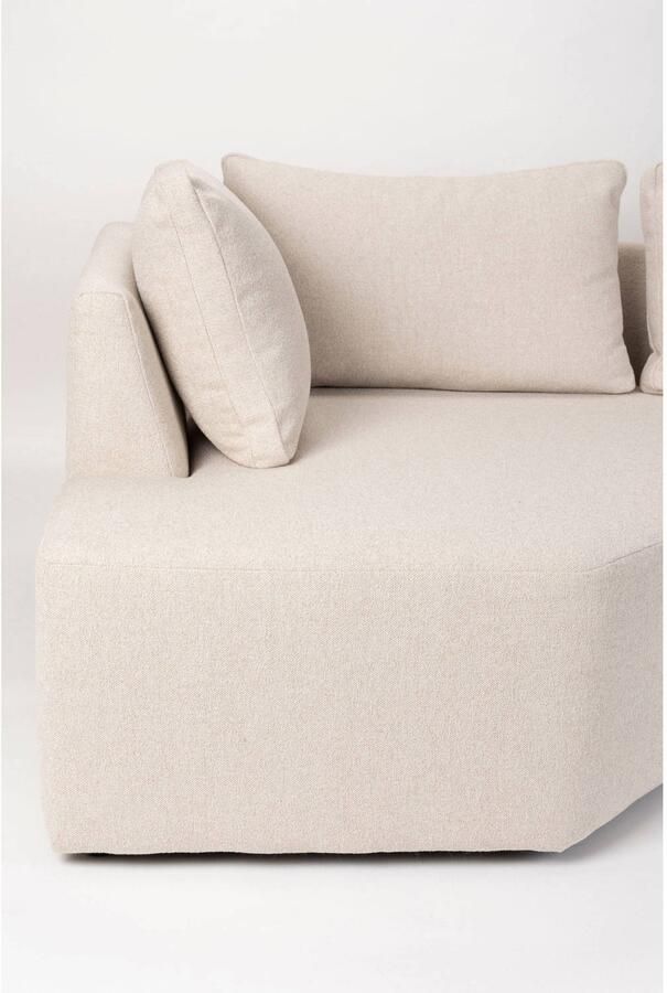 Zuiver | Bank Prosper Rechts Sand | Zitmeubels woonkamer | HoekbankModulaire banken - Foto 2