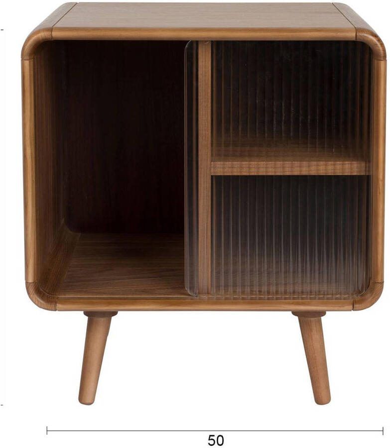 Zuiver | Bijzettafel Bed Stand Rise Walnut | Woonkamertafels | Bijzettafel - Foto 2