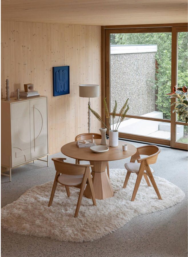 Zuiver Opbergkast Faces Eikenhout 140 x 100cm Beige - Foto 3