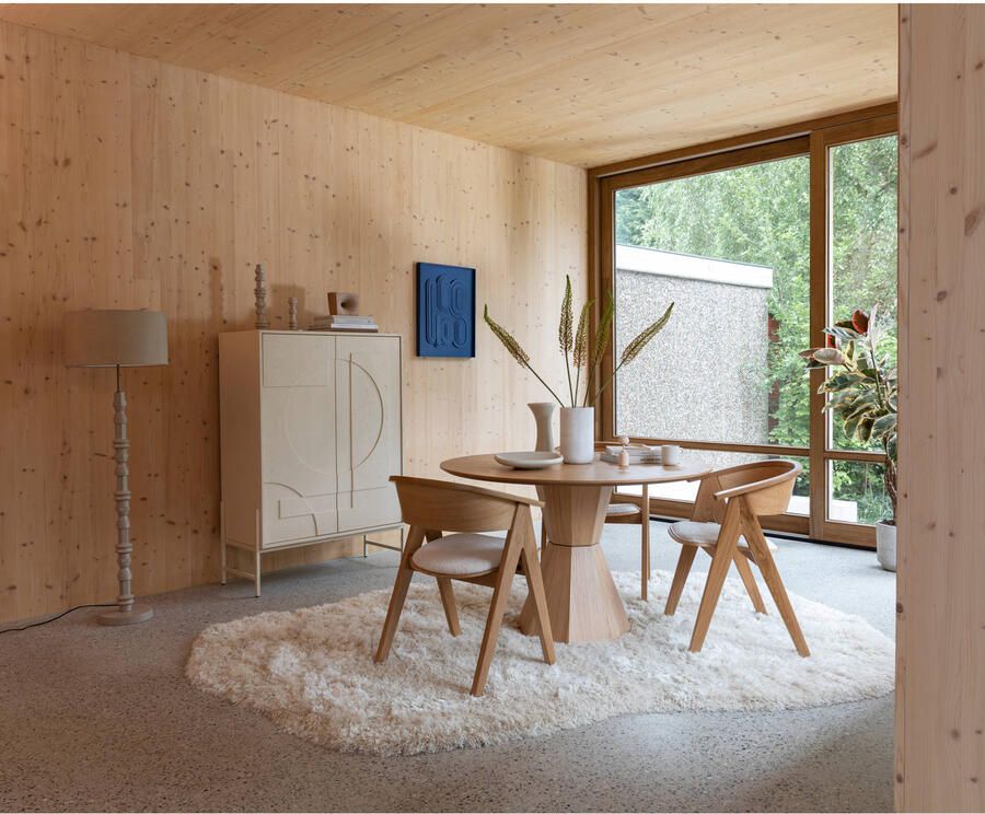 Zuiver Opbergkast Faces Eikenhout 140 x 100cm Beige - Foto 2