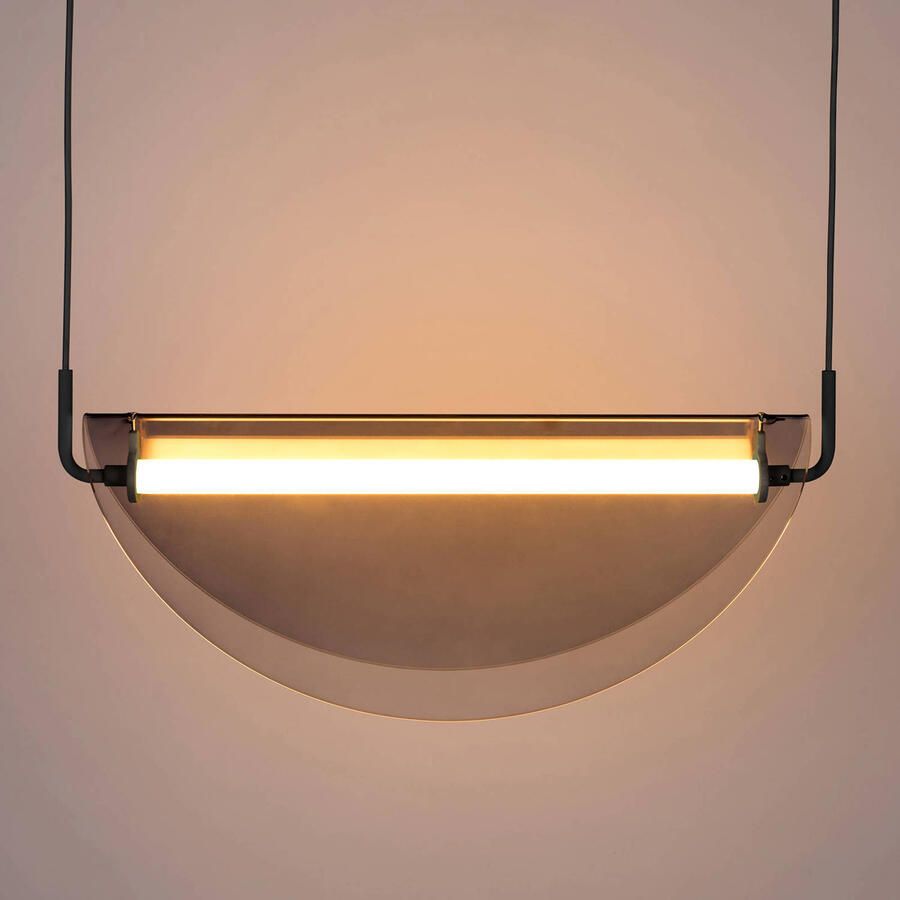 Zuiver Rani Hanglamp Getint Glas Zwart - Foto 3