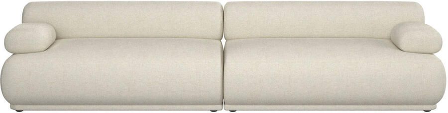 Zuiver 3-zits Bank Rembrandt 316cm Ribstof Beige