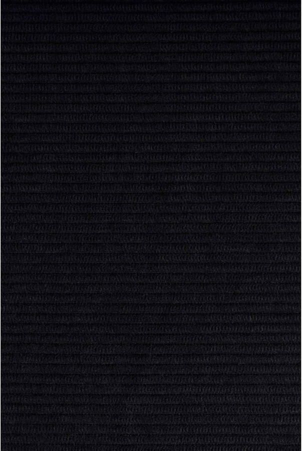 Zuiver Ridge Rib Chrome Eetkamerstoel Zwart Set van 2 - Foto 6