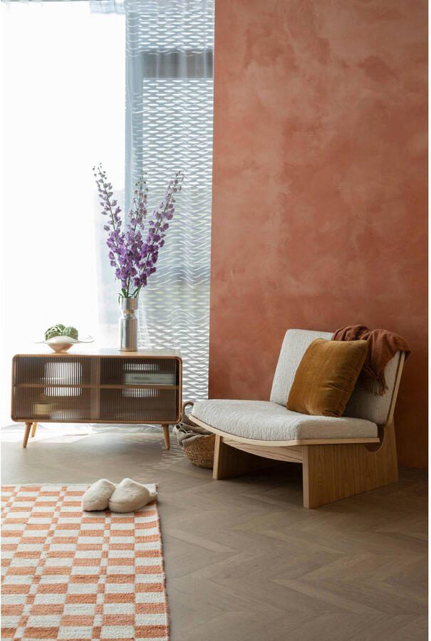 Zuiver TV-meubel Rise Eikenlook en glas 100cm Naturel