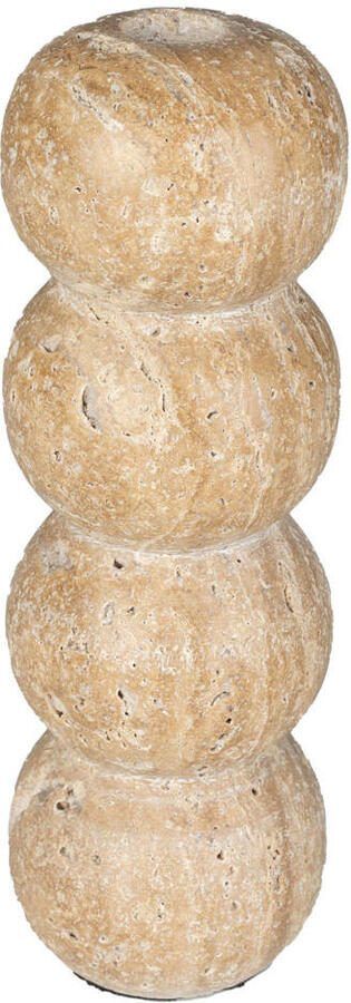 Zuiver Rome Kandelaar Travertin Beige