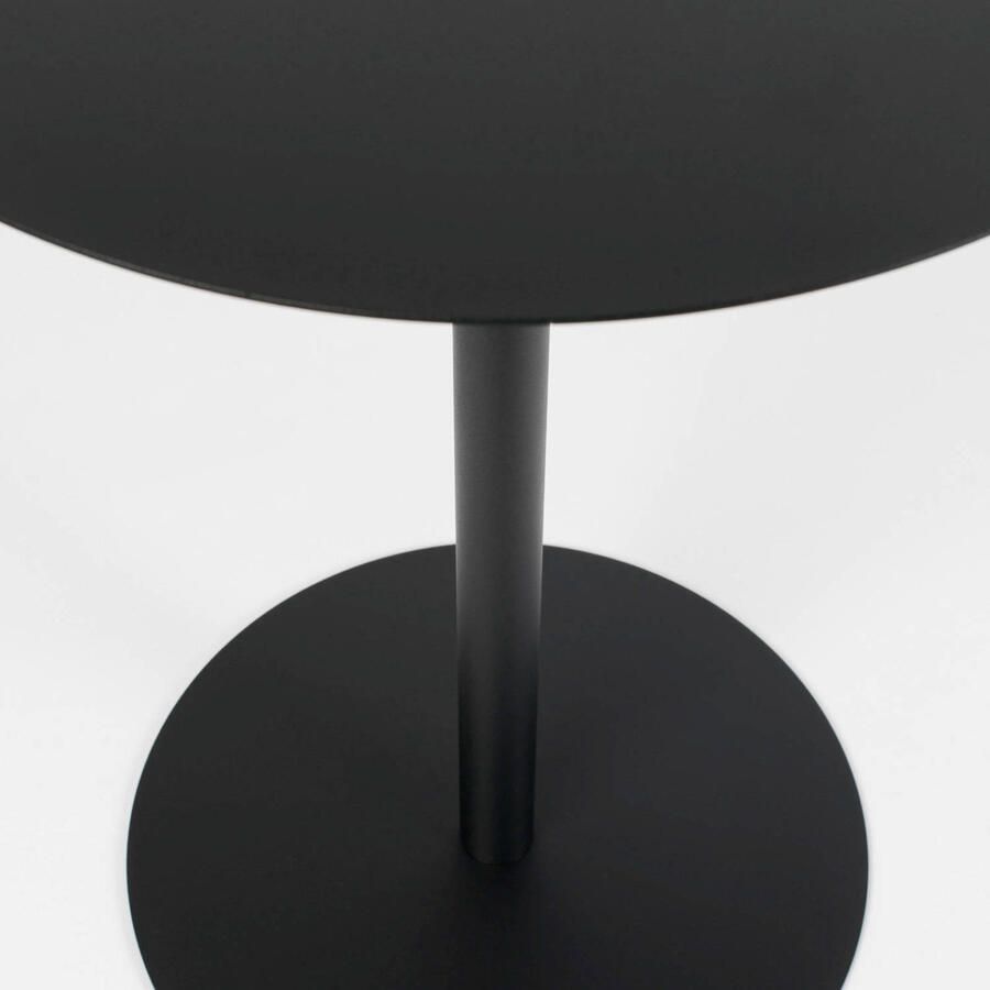 Zuiver Snow Ronde Bistrotafel Ø57x75 Cm Zwart Gepoedercoat Metaal - Foto 2