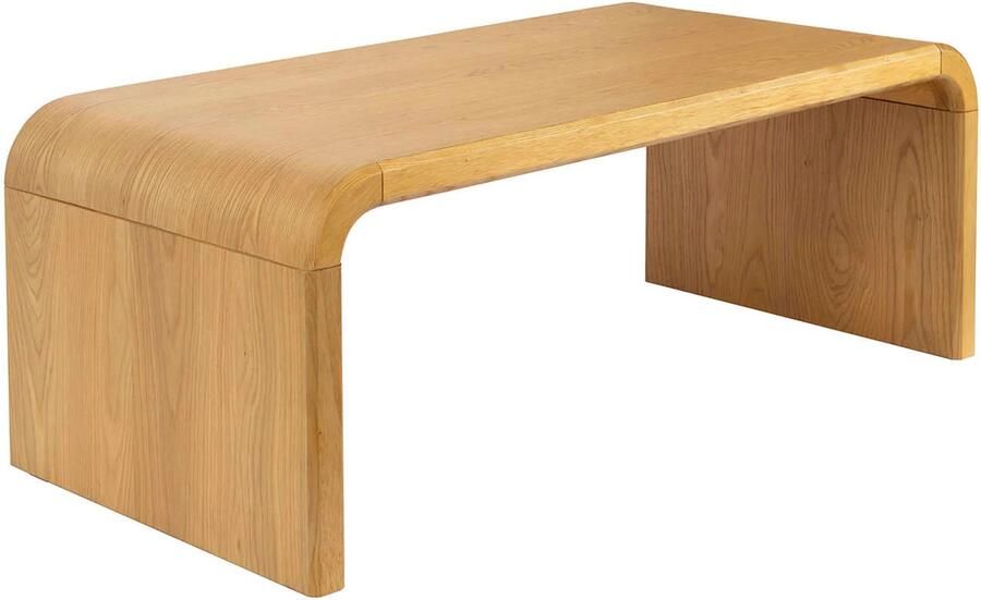 Zuiver Salontafel Brave Eiken en rubberhout 120 x 60cm Naturel - Foto 2