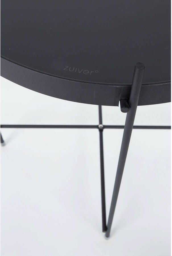 Zuiver | Bijzettafel Cupid Xxl Black | Woonkamertafels | Bijzettafel - Foto 2