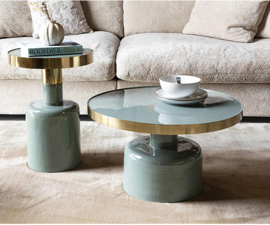Zuiver | Salontafel Glam Green | Woonkamertafels | Salontafel - Foto 2