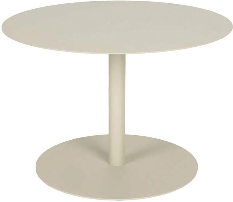 Zuiver Snow Salontafel Rond 60 cm Metaal Beige