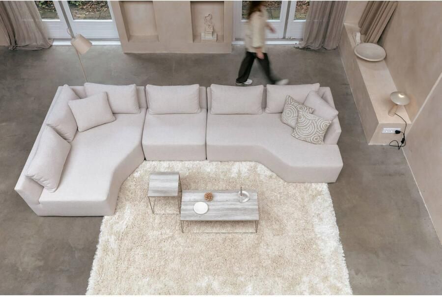 Zuiver Stray Salontafel 91 x 41 cm Marmer| Metaal Grijs - Foto 2