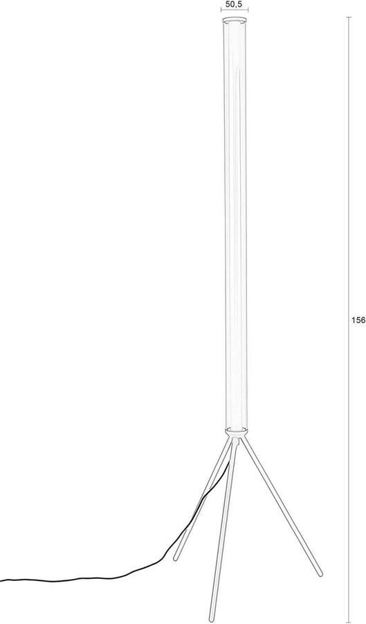 Zuiver Scotty Vloerlamp| Staande lamp Beige - Foto 2