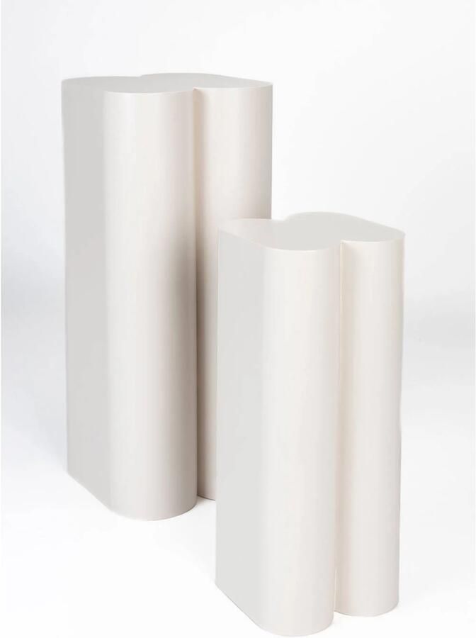 Zuiver Shape Plantenstandaard Plantenzuil binnen (36 x 35 x 80 cm) Set van 2 - Foto 3