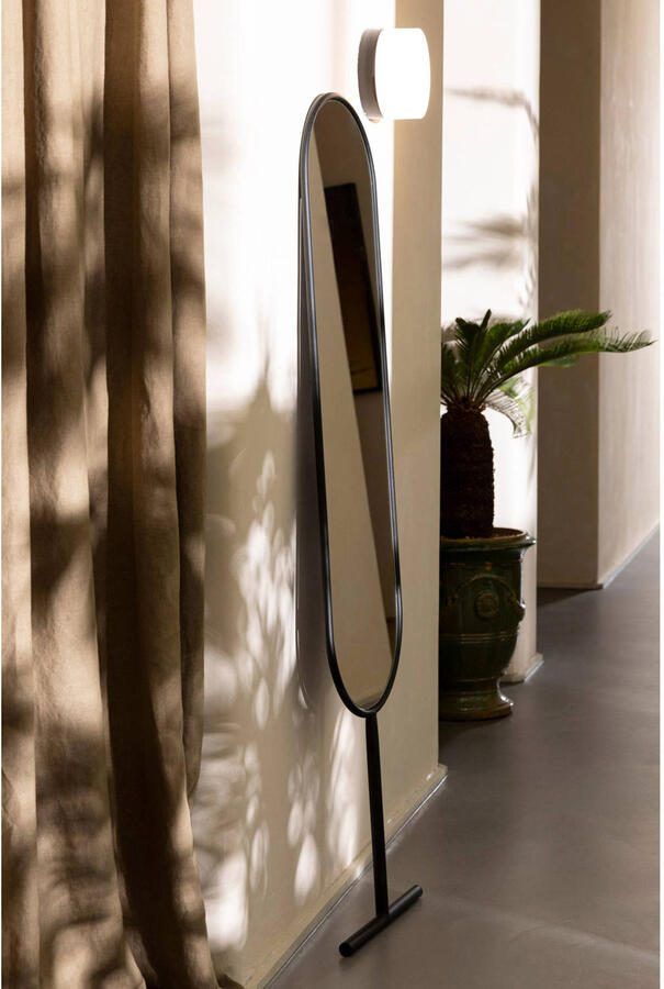 Zuiver Ovale Spiegel Tess 165 x 38cm Zwart Ovaal Passpiegel - Foto 3