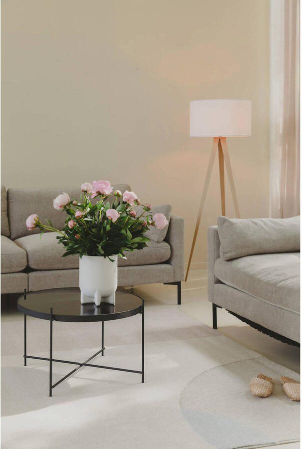 Zuiver | Vloerlamp Tripod Wood White | Woonaccessoires | Vloerlamp - Foto 3