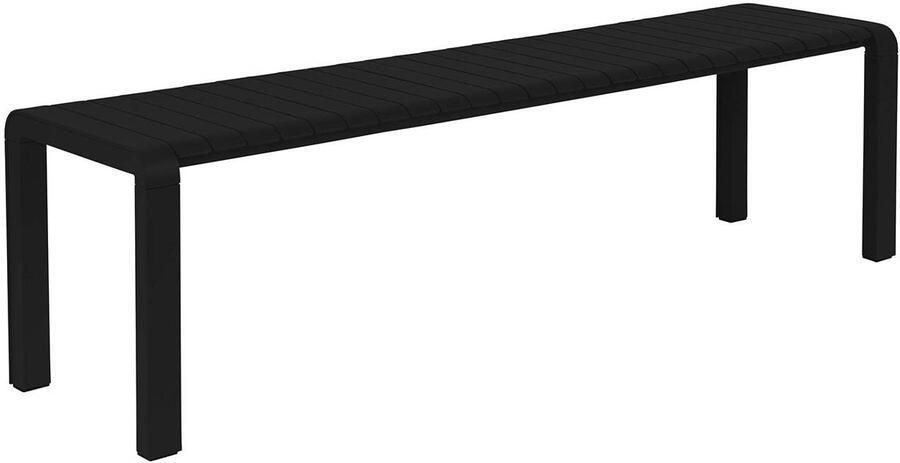 Zuiver | Eetbank Garden Vondel 175x45 Black | Tuinmeubelen | Tuinbank - Foto 2