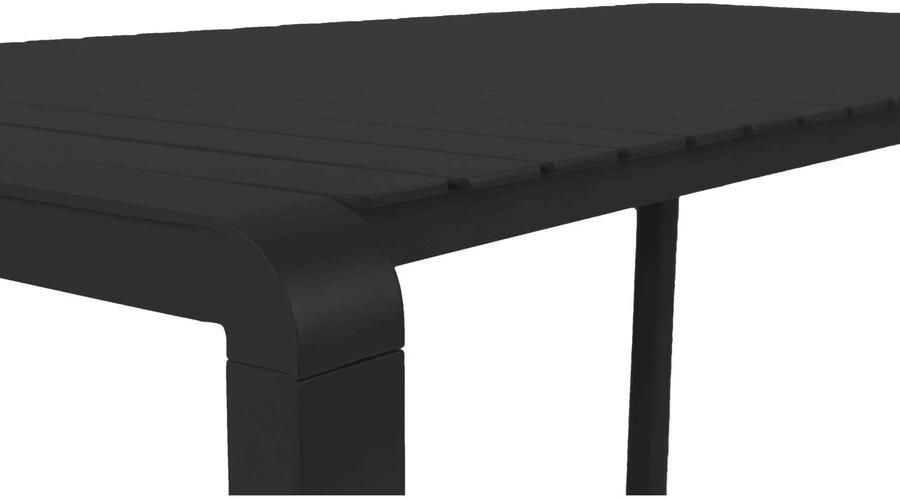Zuiver | Tuintafel Vondel 168 5x87 Black | Tuinmeubelen | Tuintafel - Foto 5