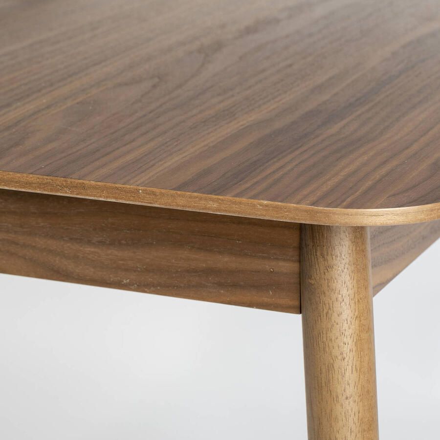 Zuiver " Glimps Eettafel Uitschuifbaar 180 240 x 90 cm Walnoot " - Foto 2