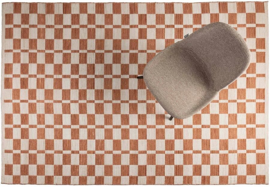 Zuiver | Vloerkleed Checker 160x230 | Woonaccessoires | Vloerkleed - Foto 3