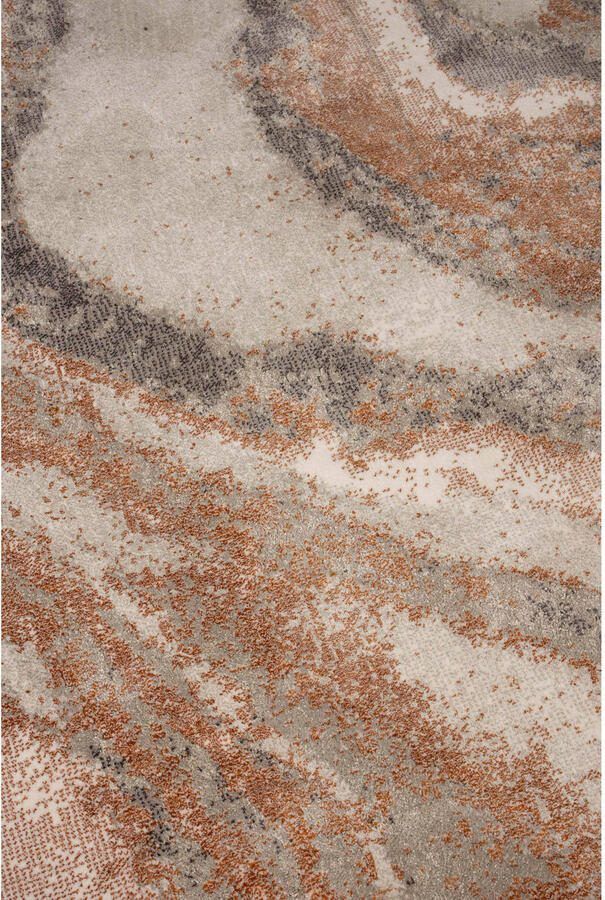 Zuiver | Vloerkleed SolarØ240 Grey terra | Woonaccessoires | Vloerkleed - Foto 3
