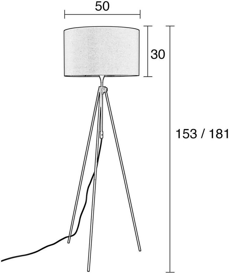 Zuiver | Vloerlamp Lesley Green | Woonaccessoires | Vloerlamp - Foto 2