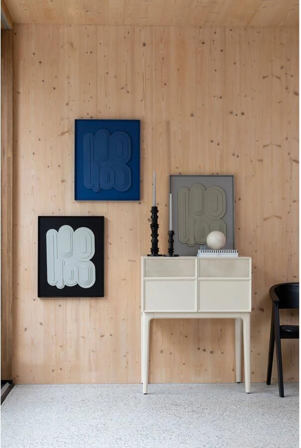 Zuiver | Wall Art August Brown Rice | Woonaccessoires | Wanddecoratie - Foto 2