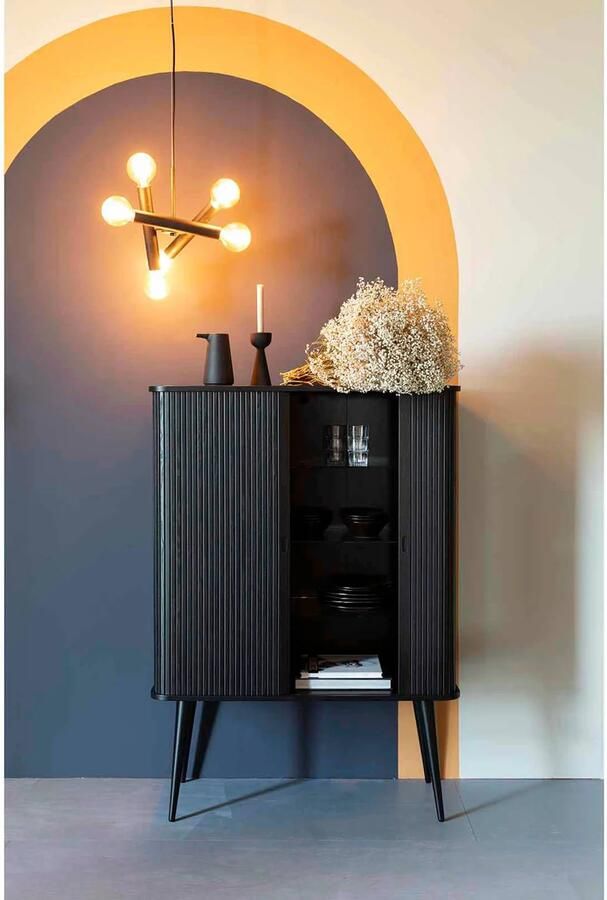 Zuiver | Kast Barbier Black | Woonkamer meubels | BergkastKast - Foto 3