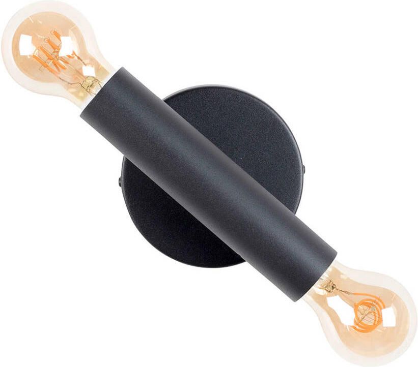 Zuiver Wandlamp Hawk 2-lamps Zwart
