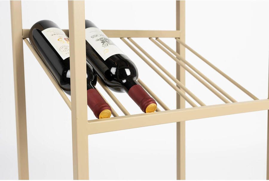 Zuiver Cantor Wijnrek| Wijnkast Metaal Beige - Foto 3