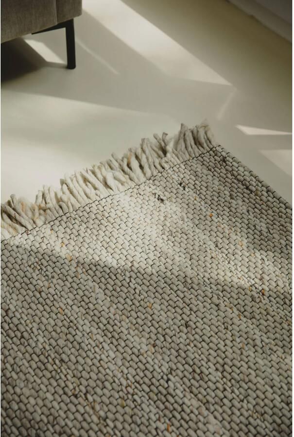 Zuiver | Vloerkleed Frills 170x240 Beige yellow | Woonaccessoires | Vloerkleed - Foto 2