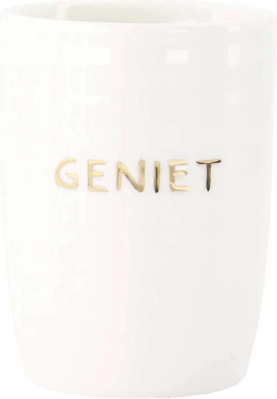 Zusss koffiekopje Geniet (Ø7 cm)
