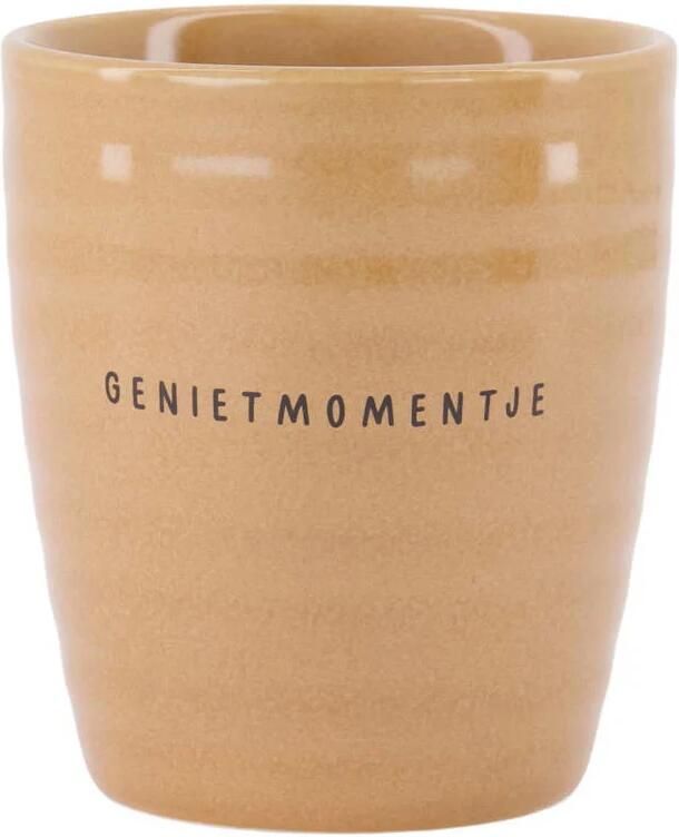 Zusss koffiekopje Genietmomentje (Ø7 5 cm)