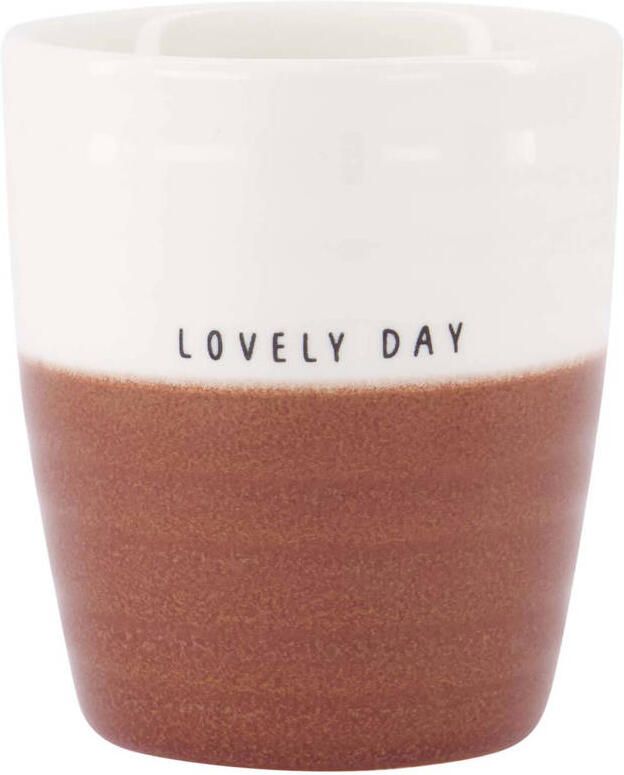 Zusss koffiekopje Lovely Day (Ø7 5 cm)