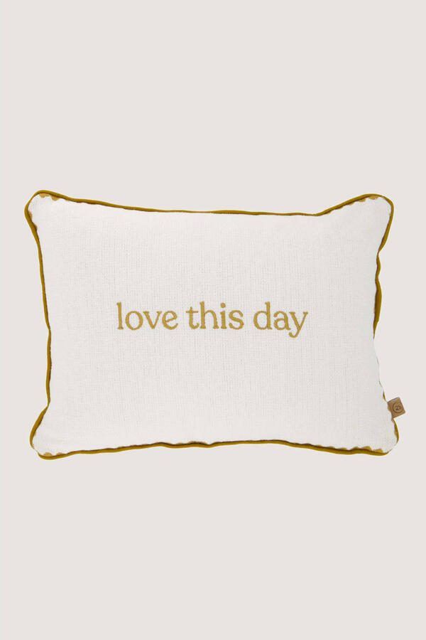 Zusss sierkussen Love this day (35x25 cm)