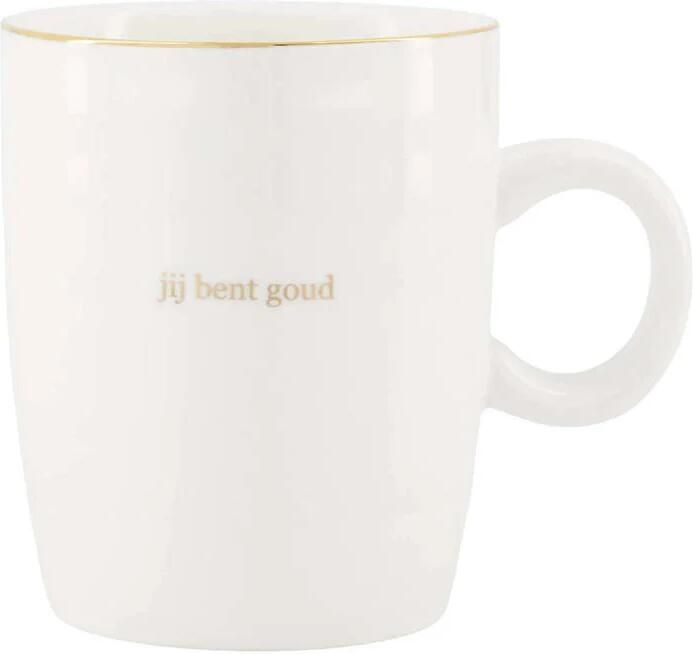 Zusss theemok Jij bent goud (Ø8.3 cm)