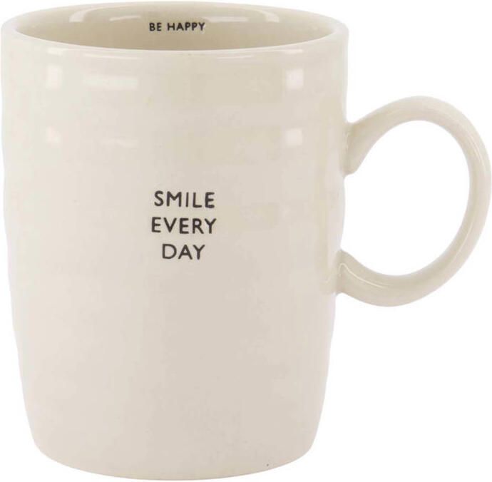 Zusss theemok Smile Every Day (Ø8 cm)