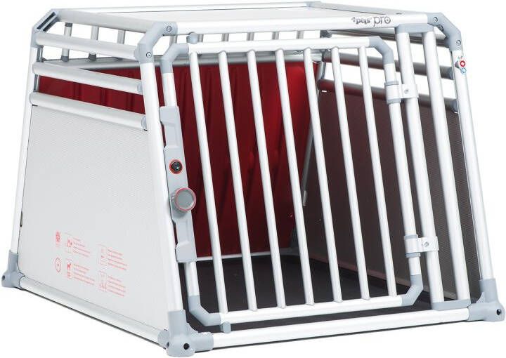 4Pets Pro 3 Autobench Hond L Zilvergrijs 66x68x93 5 cm