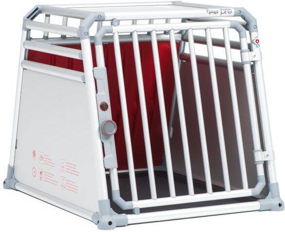 4Pets Pro 3 Autobench Hond M Zilvergrijs 66x68x83 5 cm