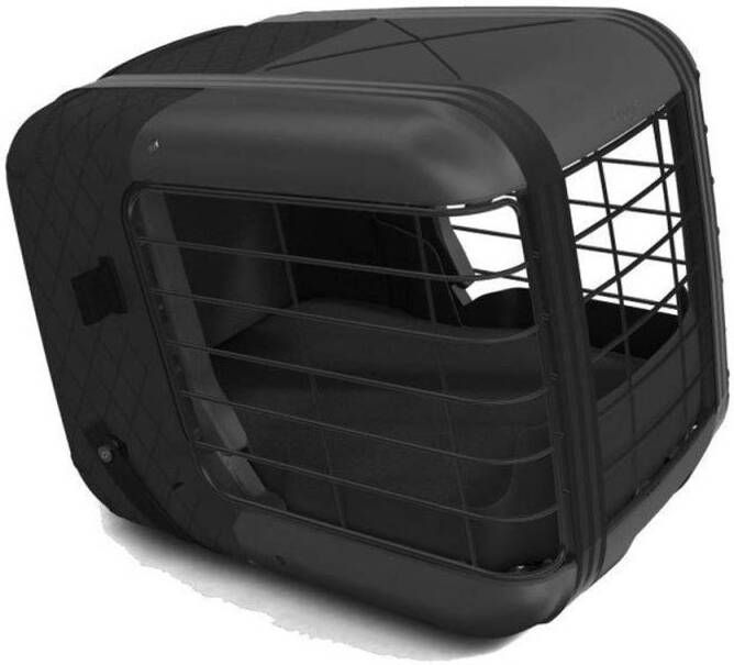 4Pets Caree Autobench Zwart 46 5x47 2x57 cm