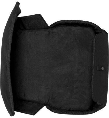 4Pets Cushion Caree Benchkussen Zwart 17x30x42 cm